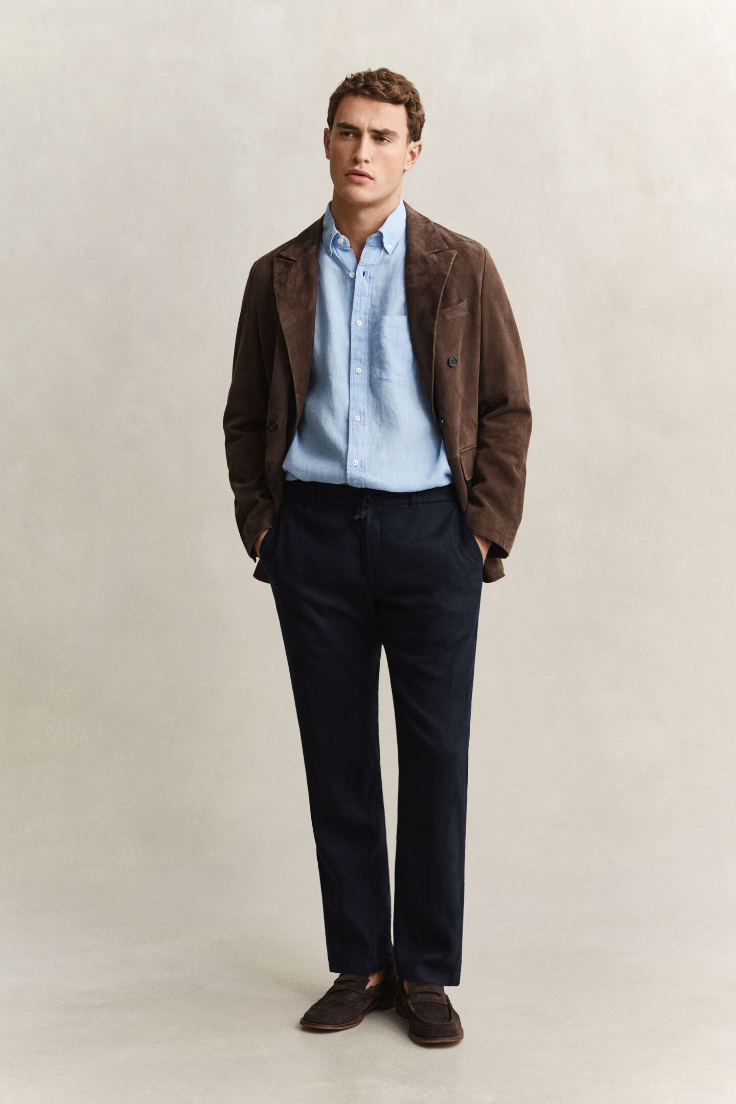 Pantalones de lino