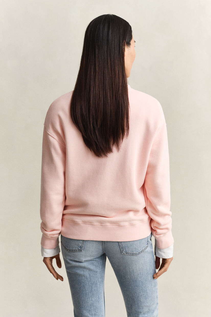 Sudadera de cuello redondo con gr&aacute;fico