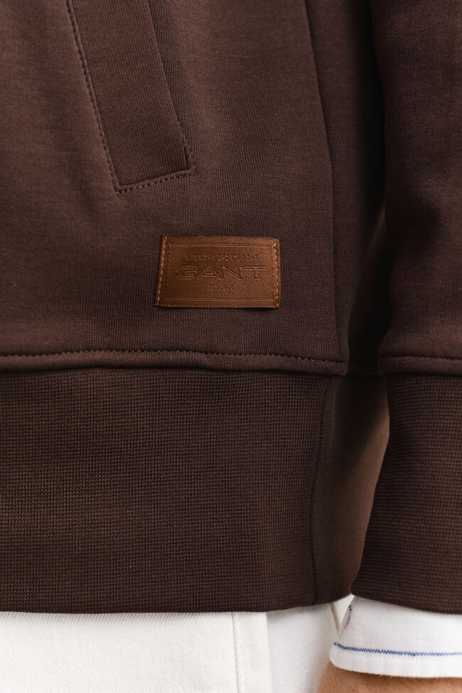 Sudadera de interlock con capucha