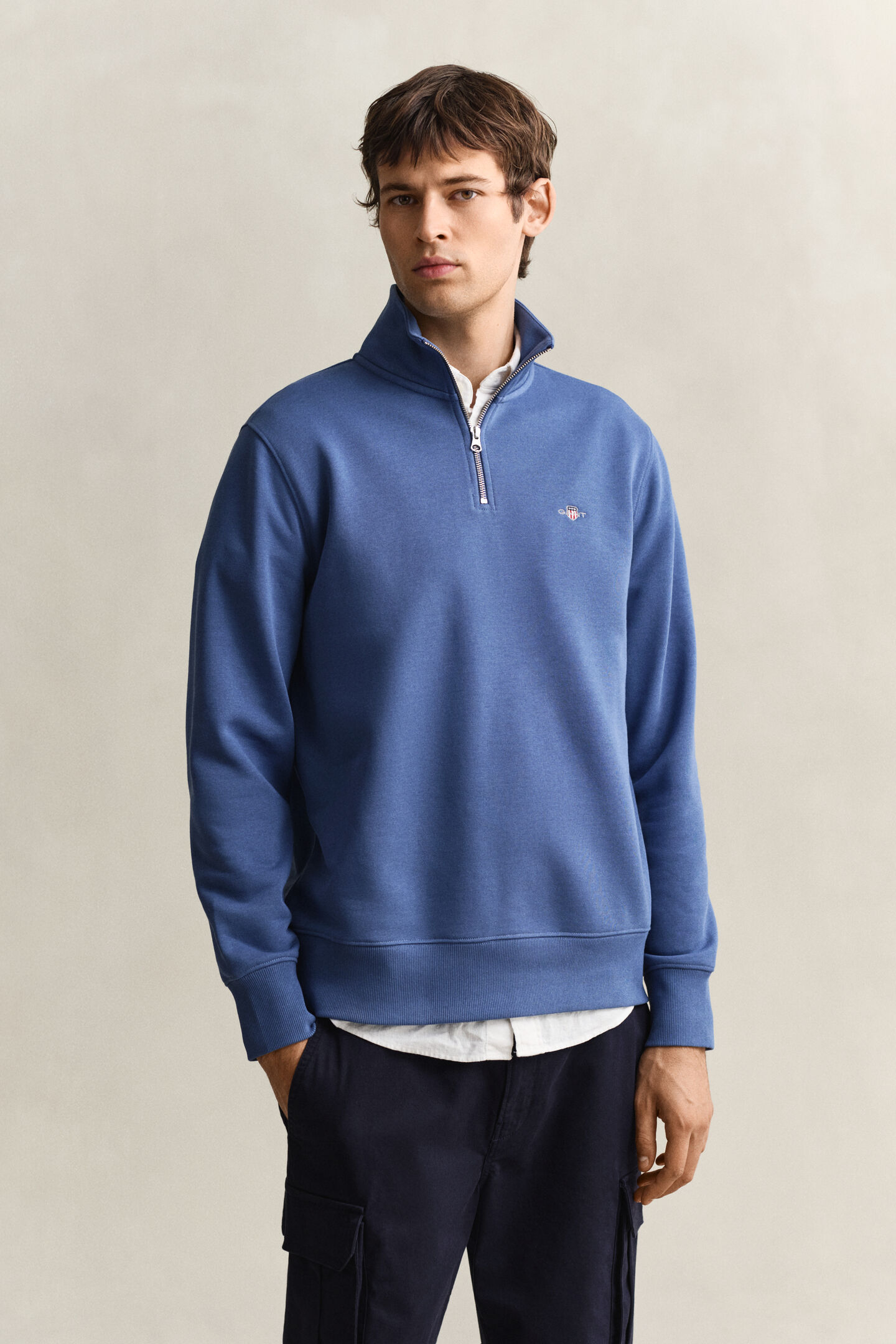 Sudadera Shield con media cremallera