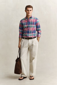 Camisa de cuadros de madr&aacute;s