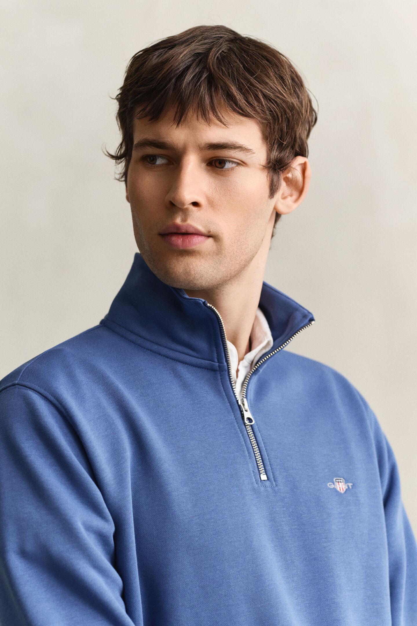 Sudadera Shield con media cremallera