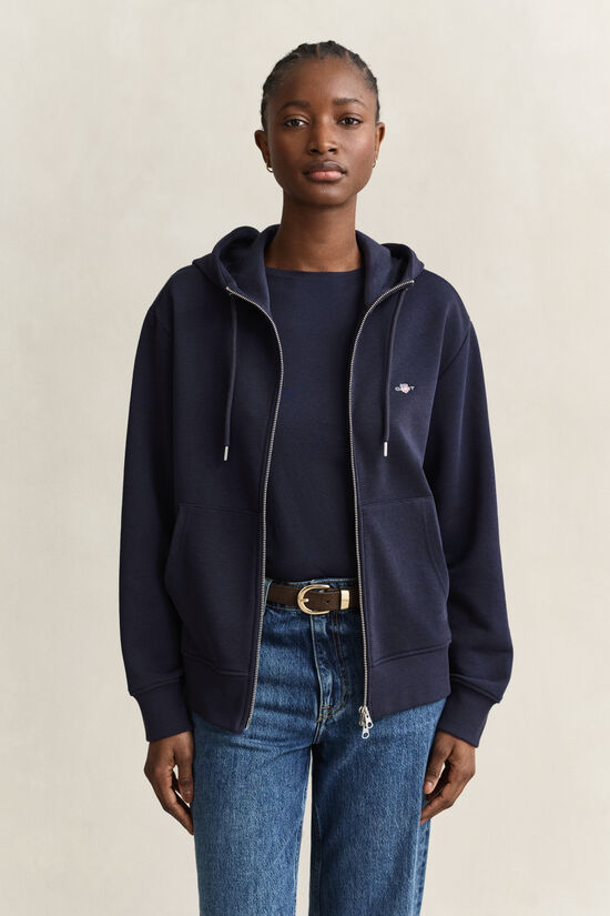 Sudadera con capucha y cremallera Shield