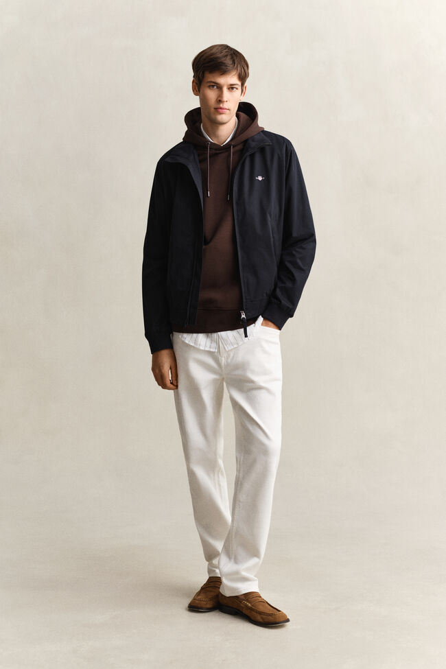 Sudadera de interlock con capucha