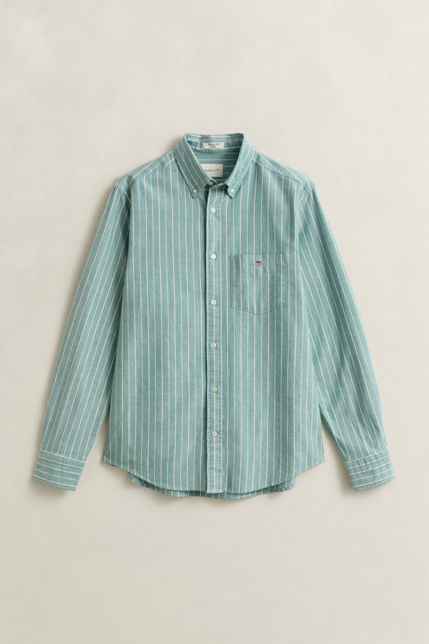 Camisa Oxford cl&aacute;sica a rayas