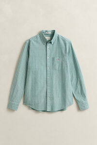 Camisa Oxford cl&aacute;sica a rayas