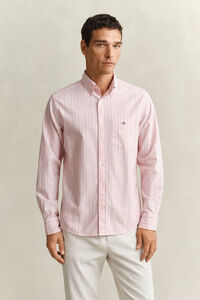 Camisa Oxford cl&aacute;sica a rayas