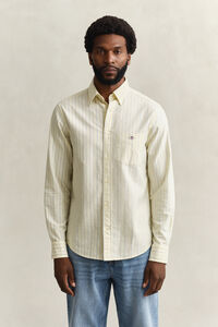 Camisa Oxford cl&aacute;sica a rayas