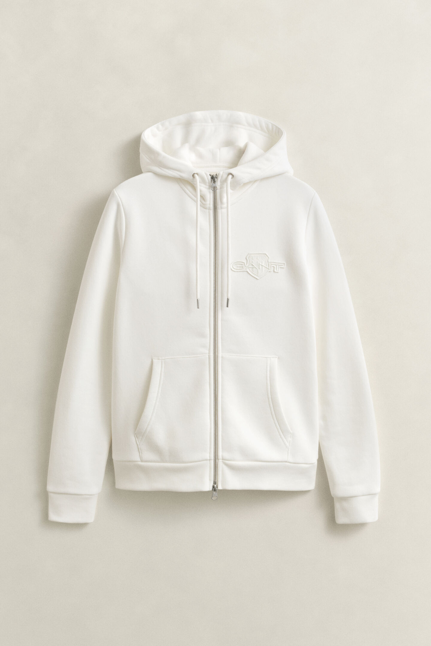 Sudadera con capucha y cremallera Tonal Shield