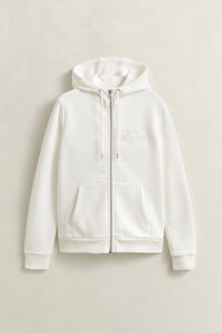 Sudadera con capucha y cremallera Tonal Shield