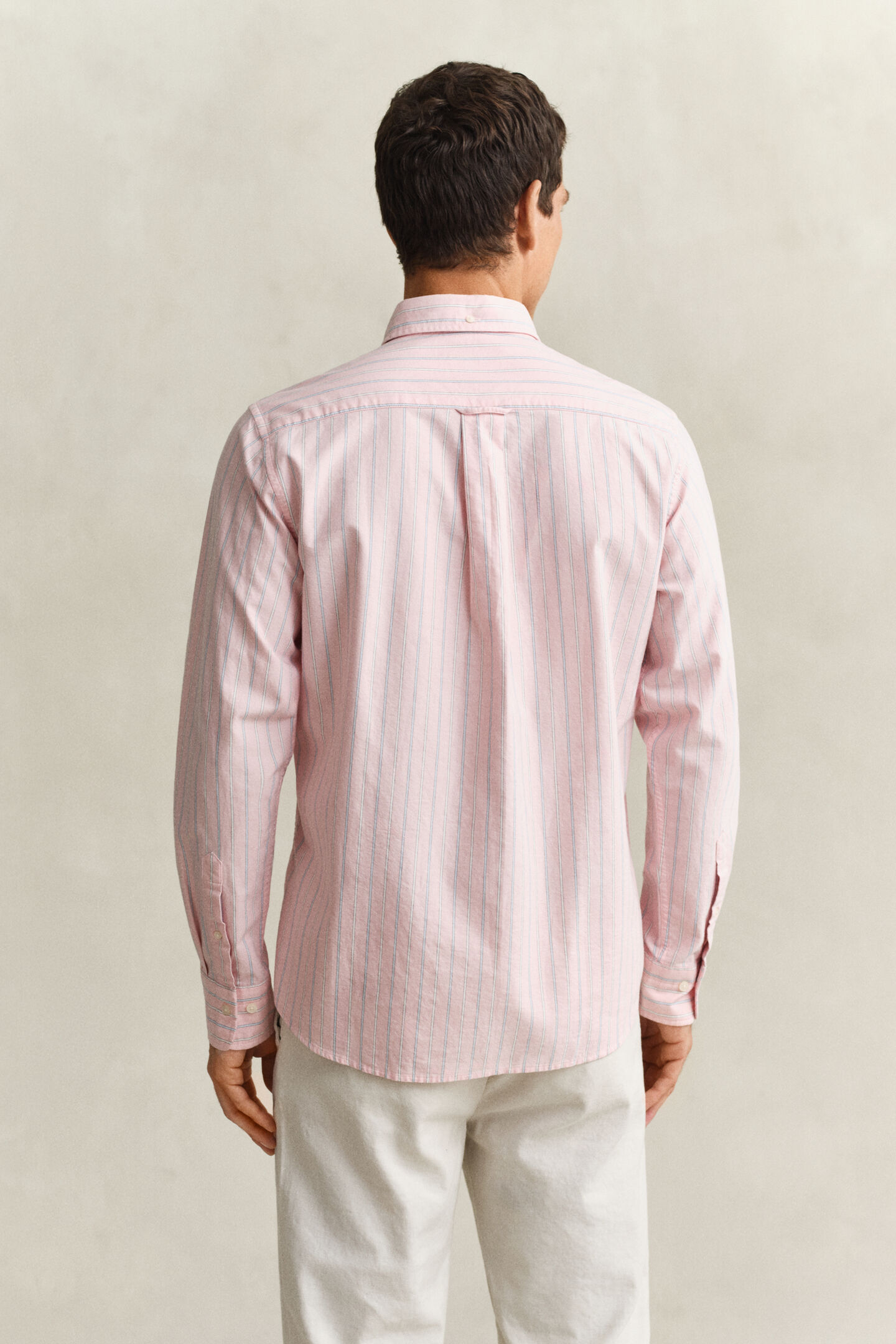 Camisa Oxford cl&aacute;sica a rayas